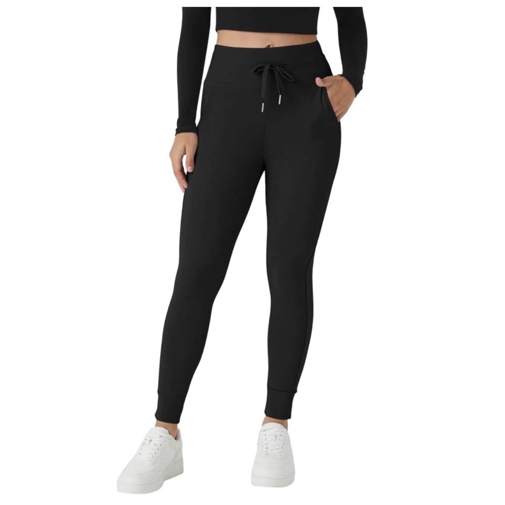 Halara SoftlyZero Plush High Waisted
Drawstring Pocket Plain Full Length Joggers